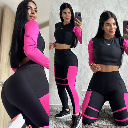 Conjunto Deportivo Leggings Y Buzo