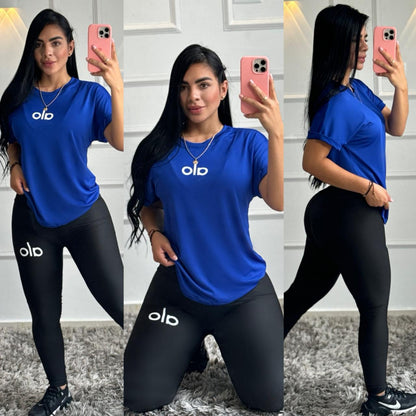 Conjunto Leggings Over Alo