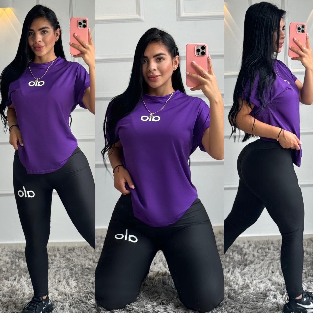 Conjunto Leggings Over Alo