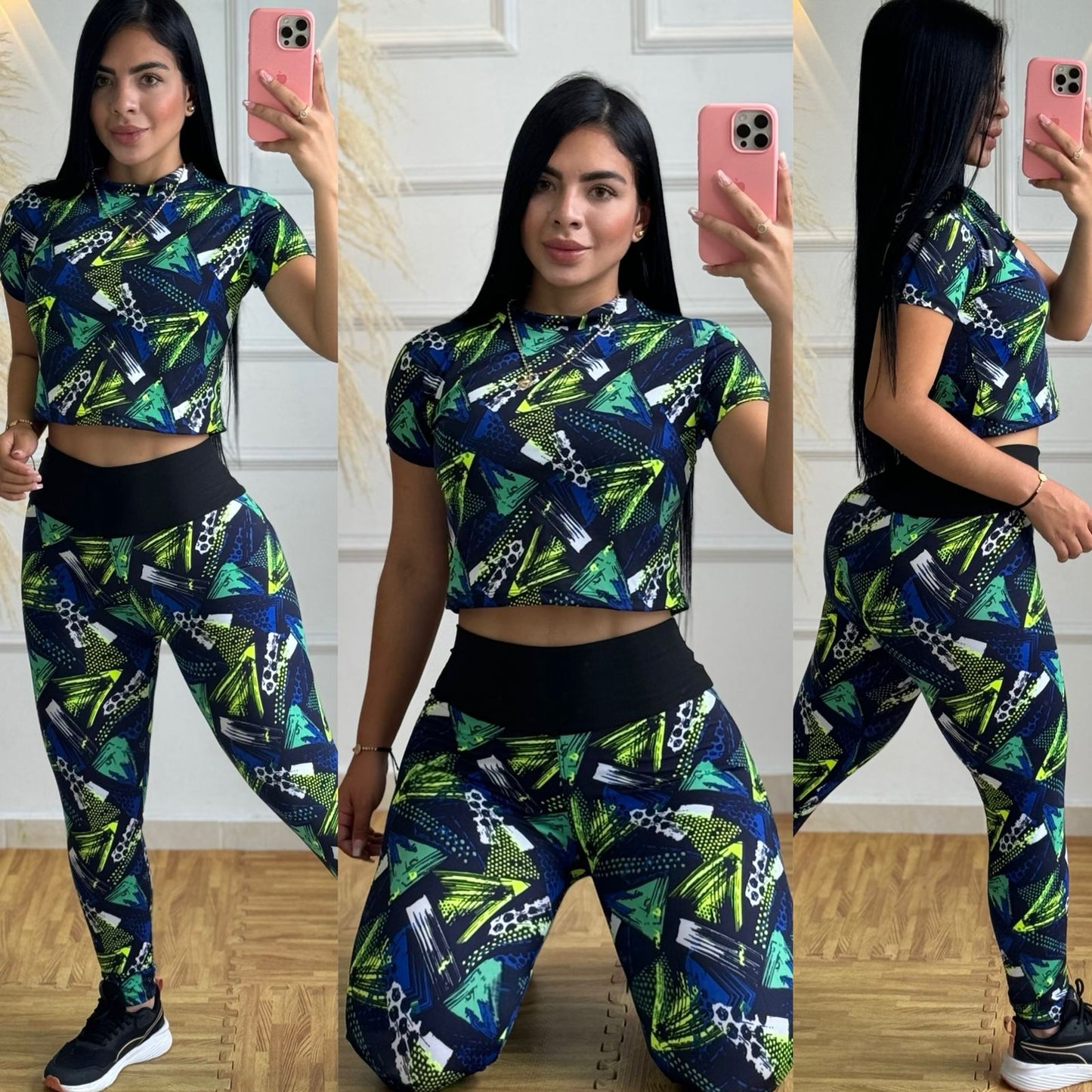 Conjunto De Leggings Estampado