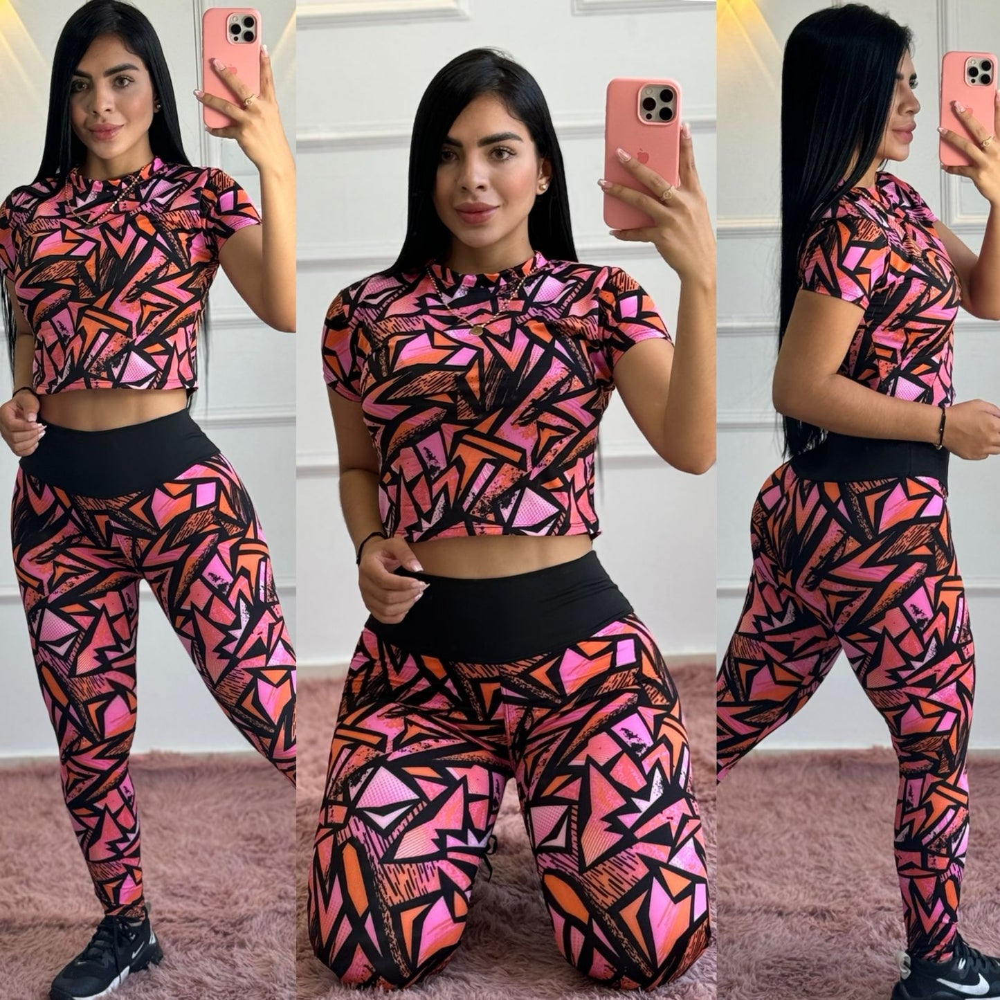 Conjunto De Leggings Estampado