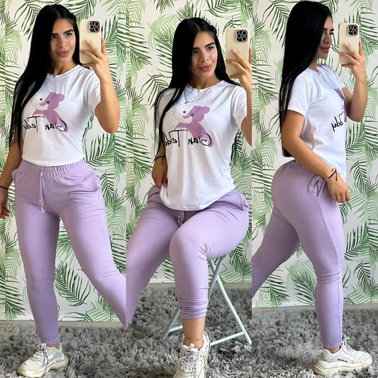 Conjunto Jogger Gold Tedy