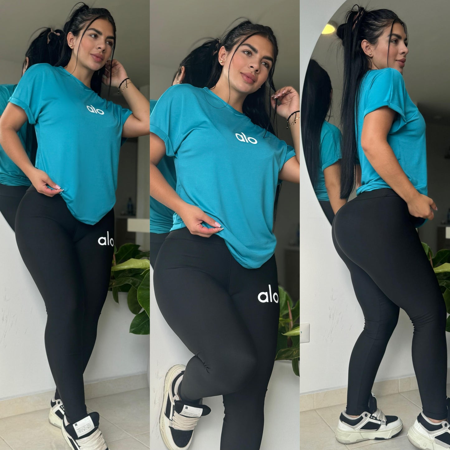 Conjunto Leggings Over Alo