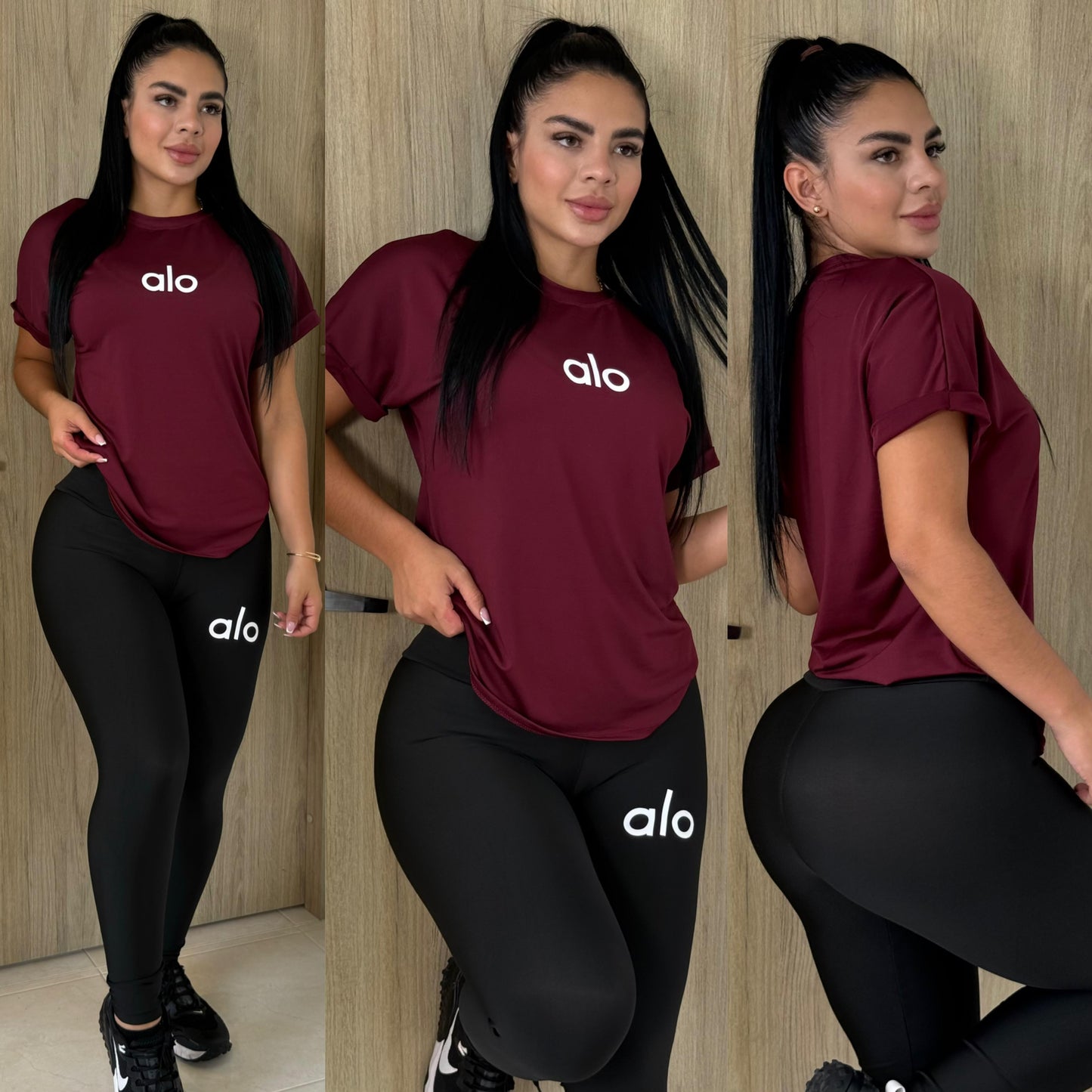 Conjunto Leggings Over Alo